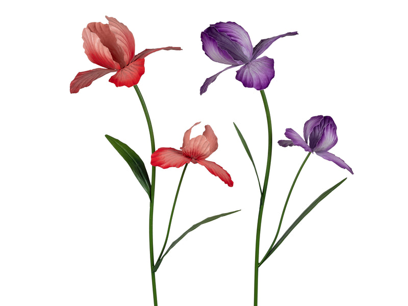 Gartenstecker "Iris" 93cm 2er Set