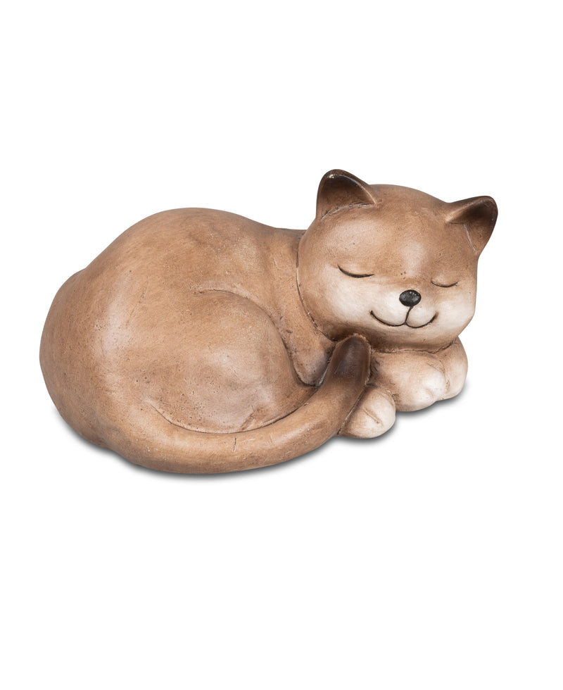 formano Figur Katze Liegend 20cm – Keramik Handbemalt