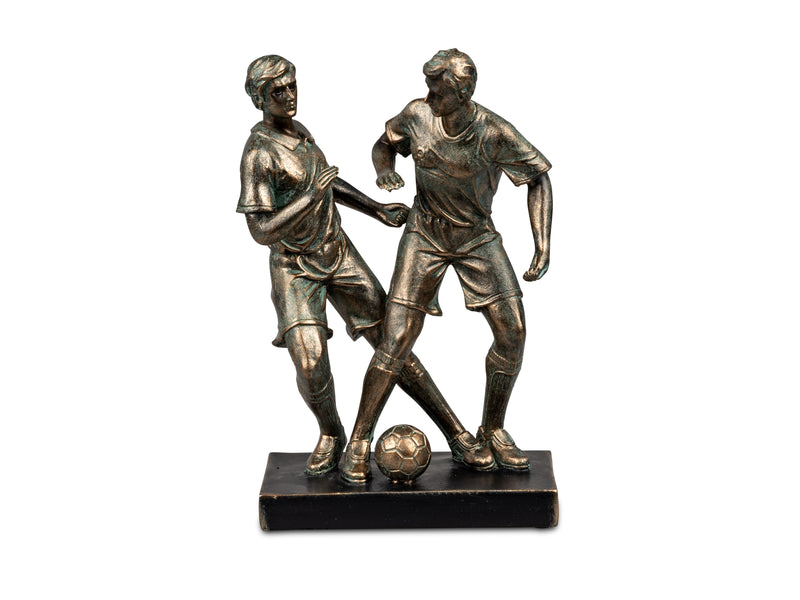 Deko-Skulptur, Fußballspieler H: 24cm