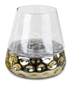 Windlicht "Dots" Ø 27cm H: 28,5cm