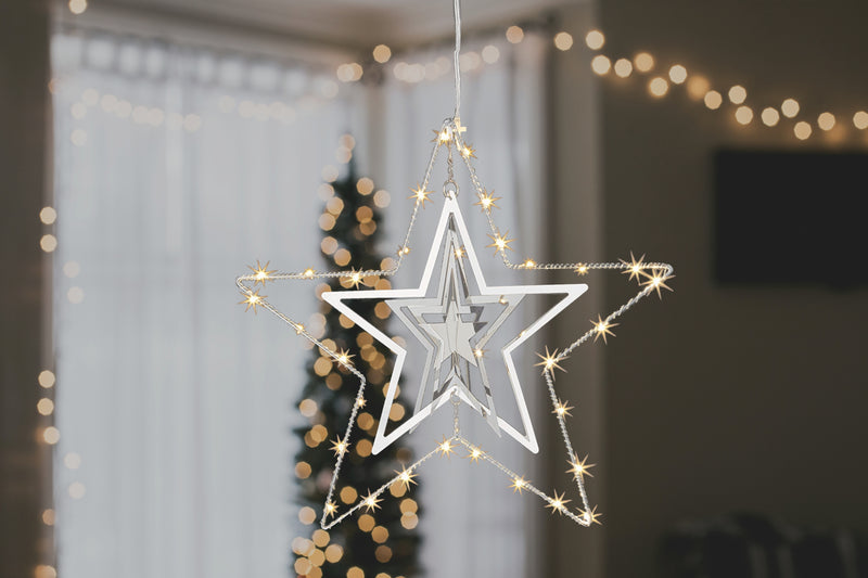Fenstderdeko LED Stern Ø 30cm