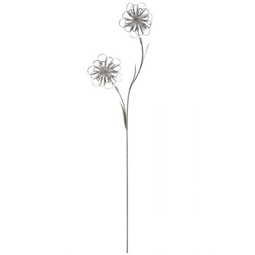 Metall Gartenstecker Blume Höhe 110cm