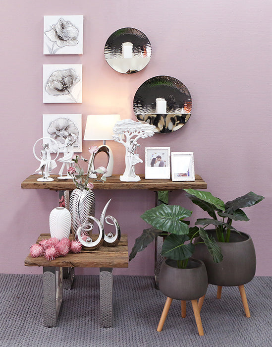 Bild quadratisch „Flowers“ 3er Set
