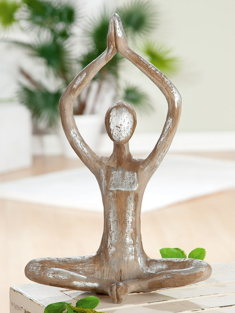 Figur „Yoga-Frau“ H: 36cm