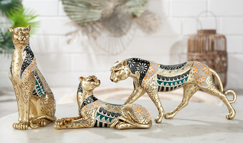 Panther liegend "Ismail" 24cm