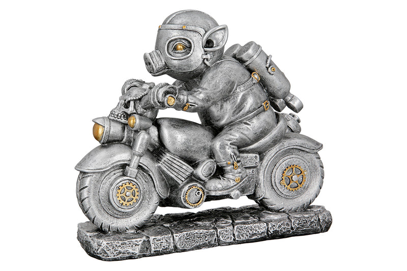 Gilde Dekoobjekt Schwein "Steampunk Motor-Pig