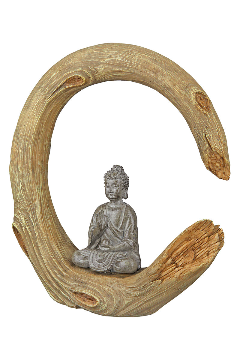 GILDE Figur, Buddha H: 22cm