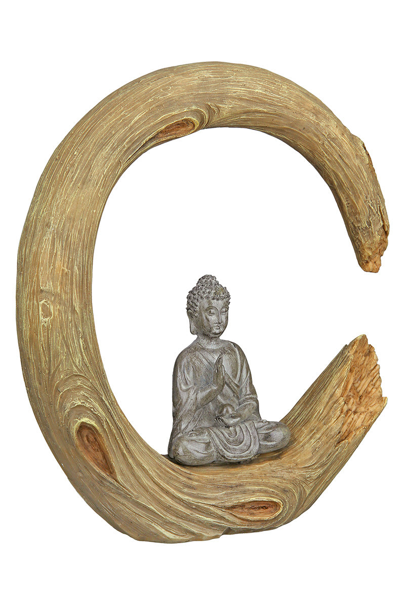 GILDE Figur, Buddha H: 22cm