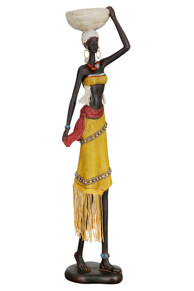 Gilde Figur Afrikanische Frau „Auma“    Größe: H: 46cm