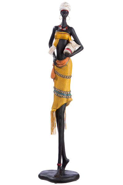 Figur Afrikanische Frau „Auma“ H: 61cm