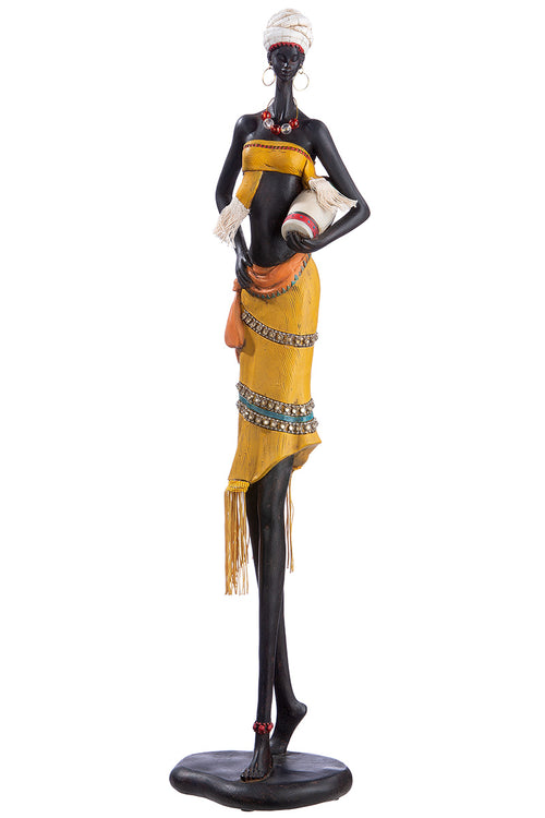 Figur Afrikanische Frau „Auma“ H: 61cm