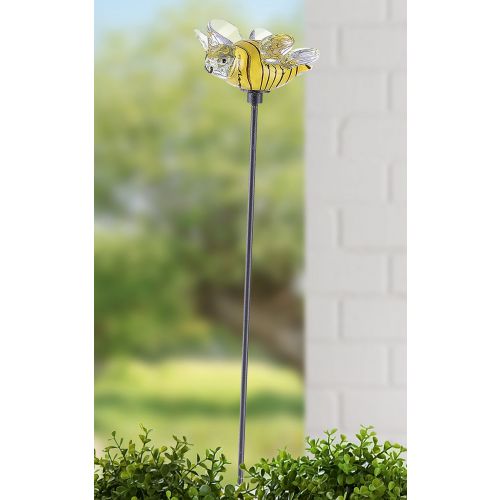 Gartenstecker Biene Höhe: 107cm