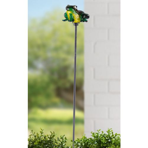 Gartenstecker Frosch H: 107cm