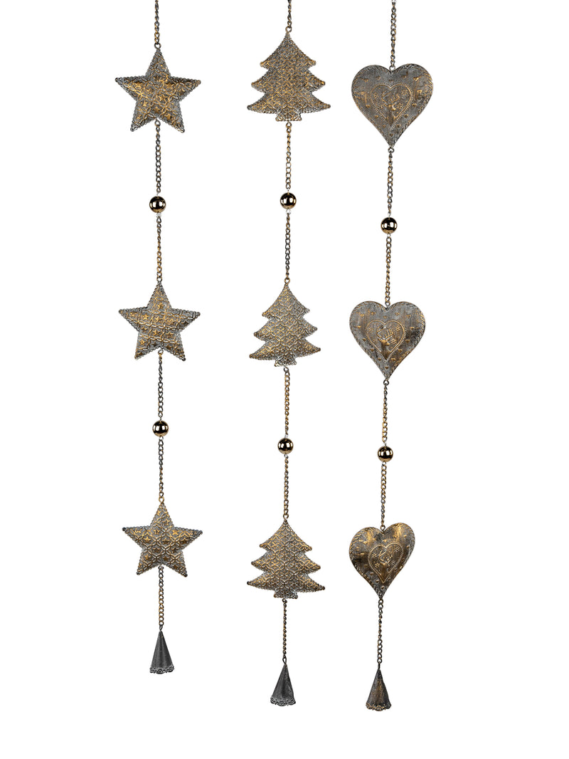 Girlande 3er Set H: 76cm