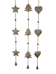Girlande 3er Set H: 76cm