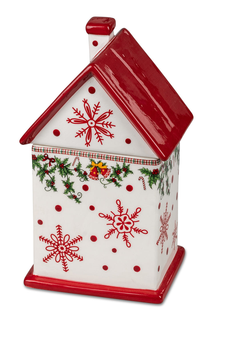 Gebäckdose "Haus" 20cm