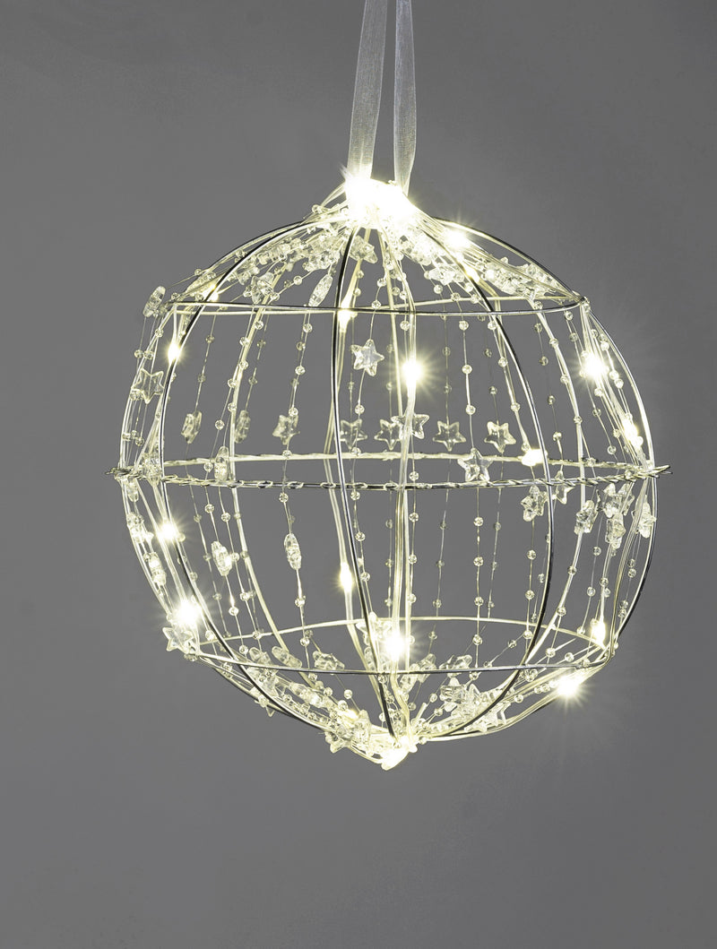 Deko-Kugel Ø 15cm mit LED + Timer