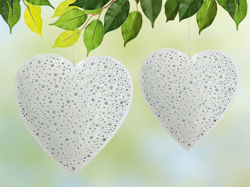 Metall Herz-Hänger  Ø 20cm