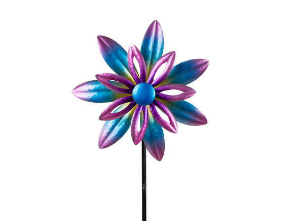 Garten-Stecker Windrad Blume