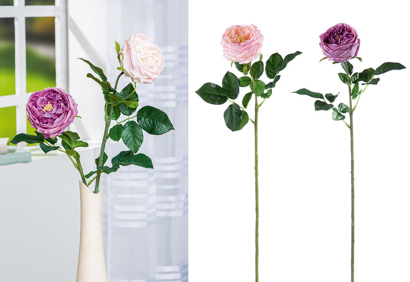 Stielblume Rose H: 61cm