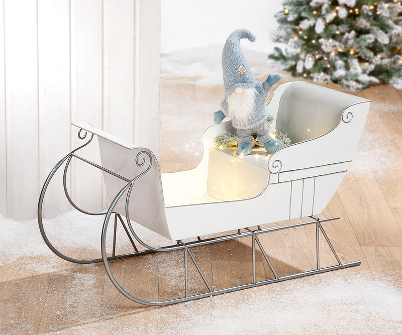 GILDE Metall Weihnachtschlitten 100cm