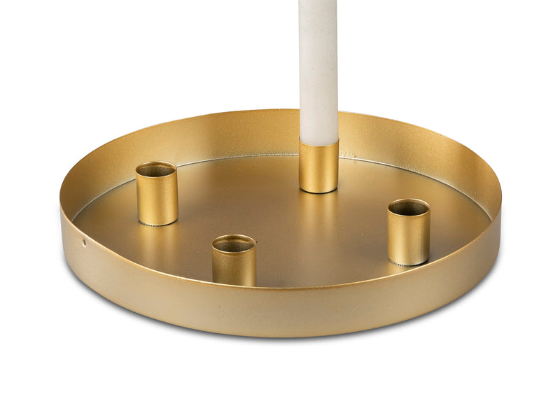 Advents-Tablett für 4 Spitzkerzen