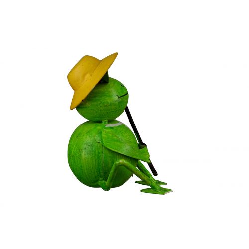 Metall Frosch "Quaaktaschen"