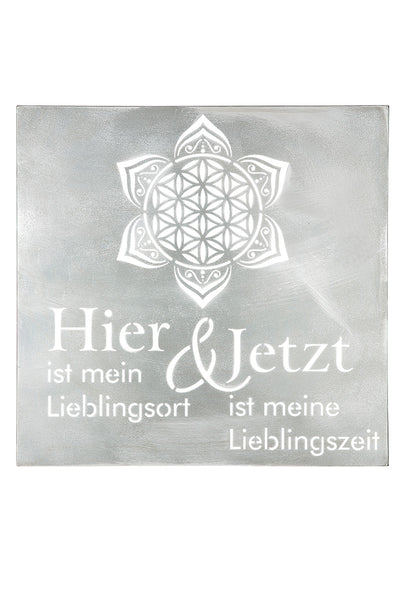 Wandrelief quadratisch „Mandala“ 60 x 60cm