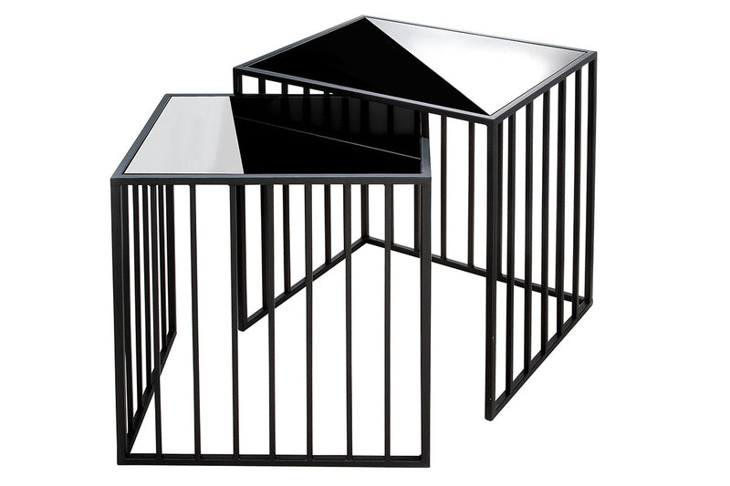 Beistelltisch quadratisch „Straight“ 2er Set