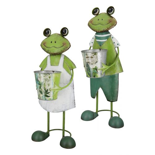 Froschpaar "Franz + Frida" Höhe 54cm