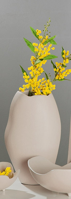 Aluminium Vase "Helena" H: 33cm