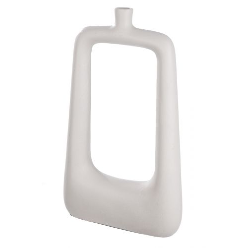 Hochwertige Aluminium Vase H: 41,5cm