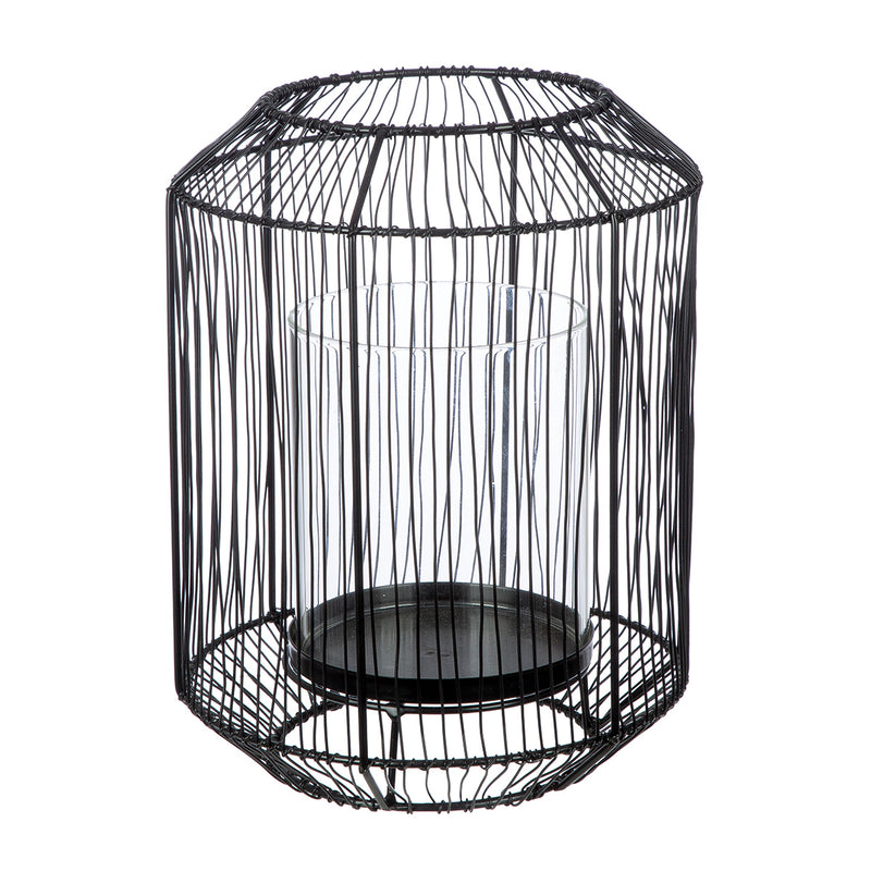 GILDE Windlicht „Wire“ H: 23cm