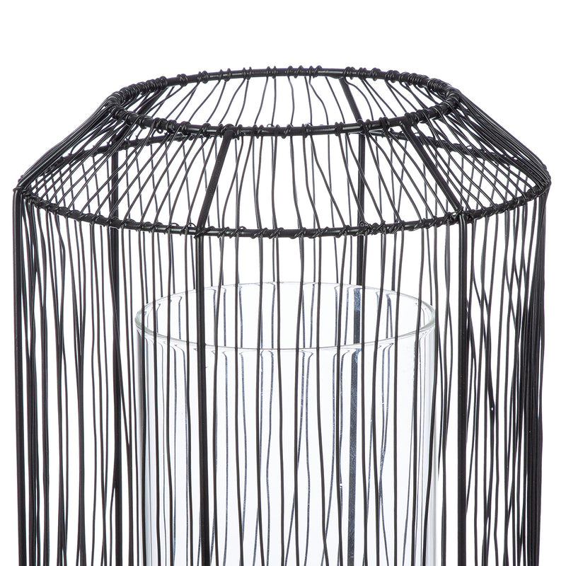 GILDE Windlicht „Wire“ H: 23cm