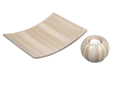 Kermaik Teelicht-Leuchter Ø 10cm