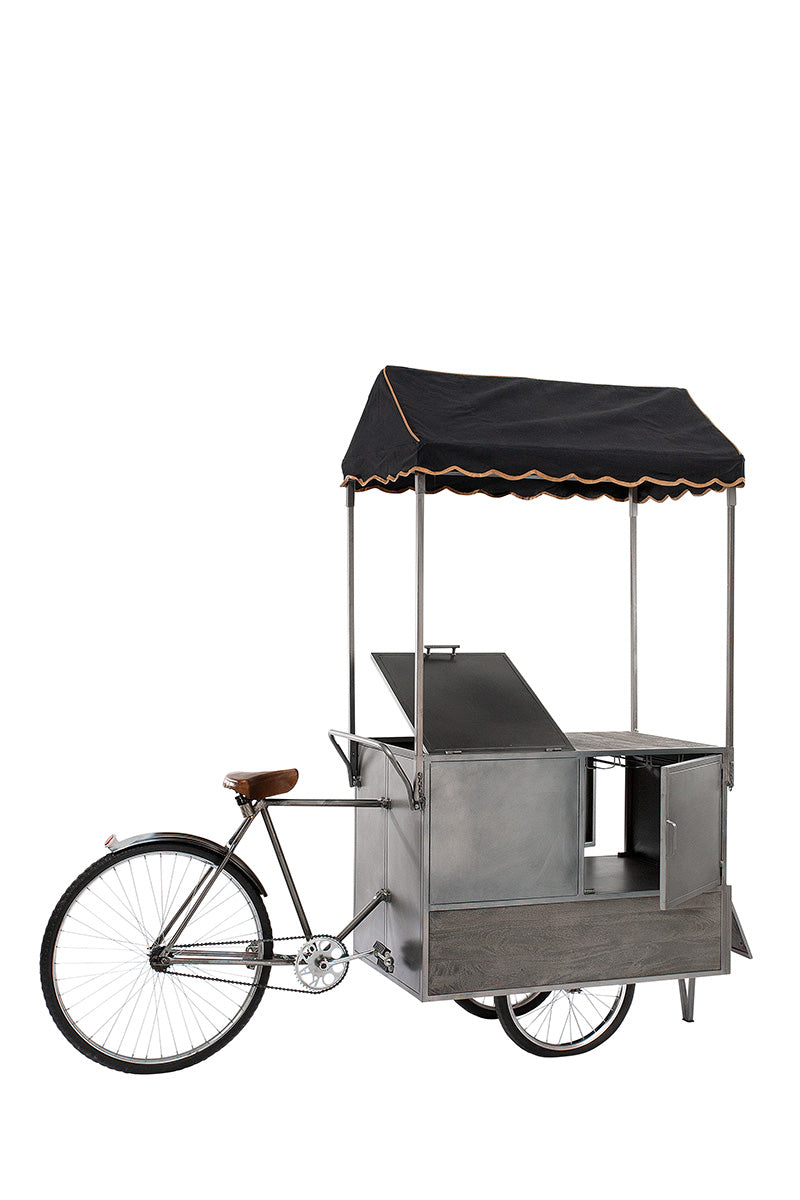 Weinregal, Büdchen, Fahrradmotiv