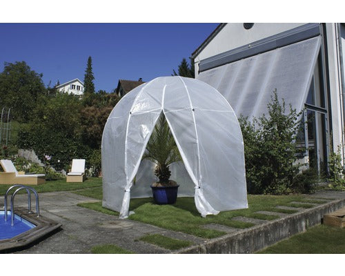 Hochwertiges Gewächshaus Winterschutz für Pflanzen Ø 200cm H: 275cm