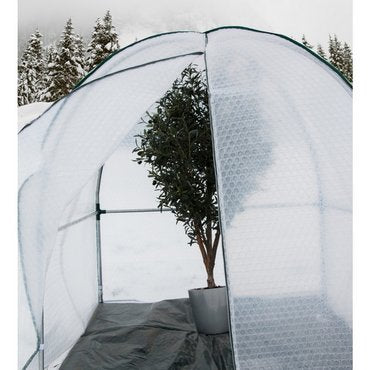 Wintergewächshaus Yurt mit Isofolie L 180 x 180 x 200 cm