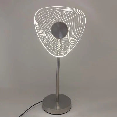 LED Tischlampe H: 38cm 3 x dimmbar