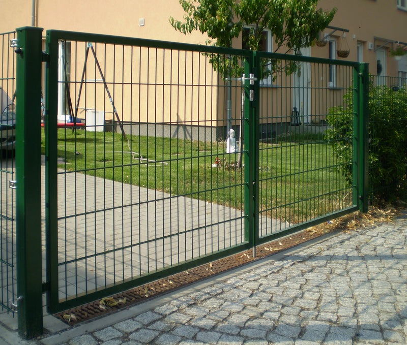 Hadra Kombitor Einfahrtstor 2-flügelig – Breite 3000 mm
