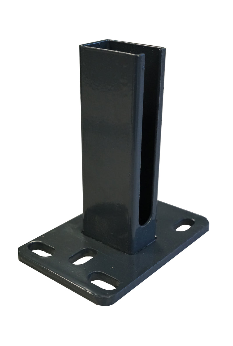 Hadra Montagefuß für Zaunpfosten 60 x 40 mm
