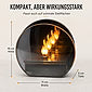 LED Dekolicht LED Dekolicht Spiegelfeuer Magic-Grey 11 cm mit 6/18h-Timer