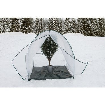Wintergewächshaus Yurt mit Isofolie L 180 x 180 x 200 cm