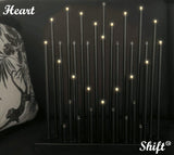 LED Duo Leuchter 34 x 32cm