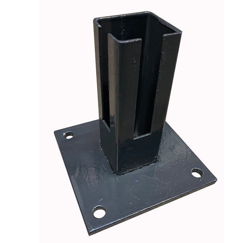 Hadra Montagefuß für Zaunpfosten 60 x 60 mm