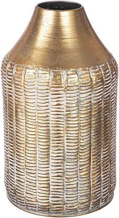 Metall Vase "Lima" Ø 23cm H: 39cm