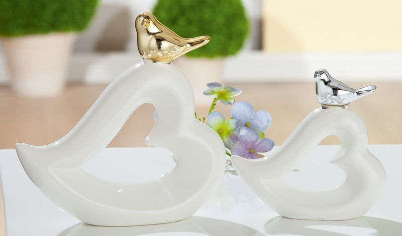 Keramik Skulptur Vogel