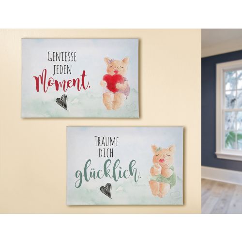 Bild Weisheit "Träume + Geniesse"