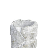 Pflanzgefäß "Rock" Magnesia, grau H.:70cm