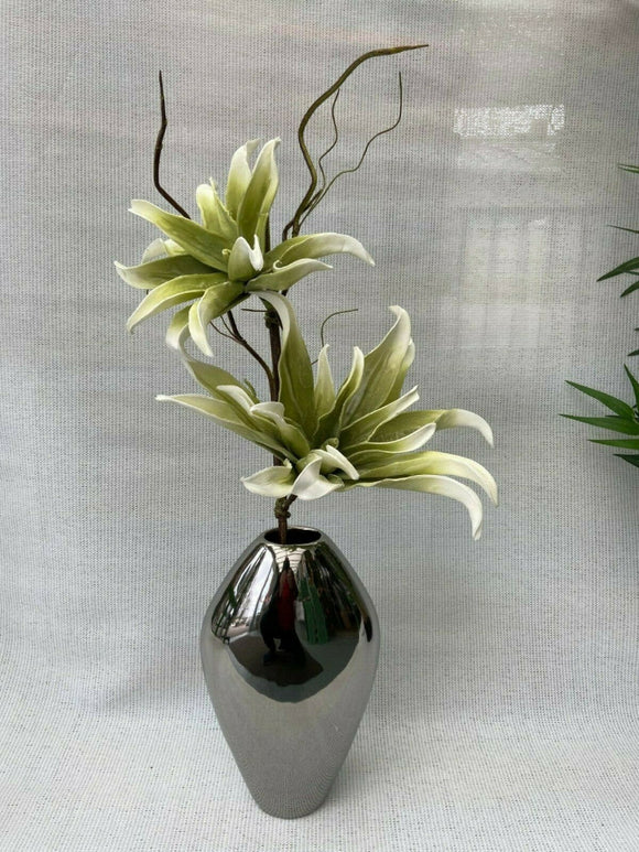 Vase silber “Mirage!” Höhe: 30 cm
